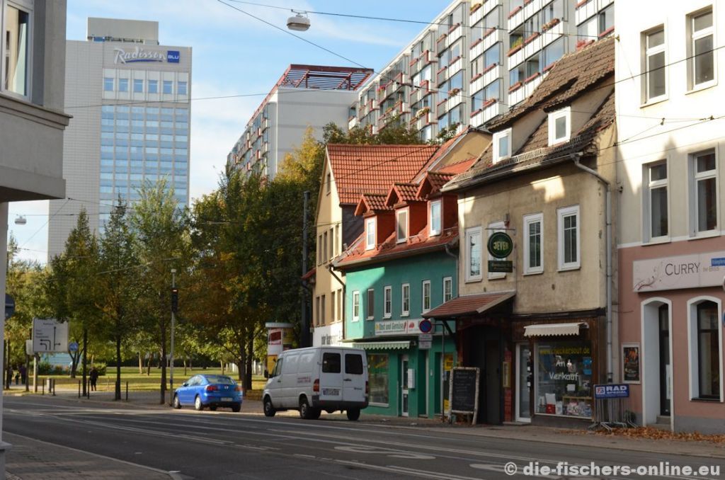 KrÃ¤mpferstraße
Blick zum Hotel Radisson am Juri-Gagarin-Ring.
