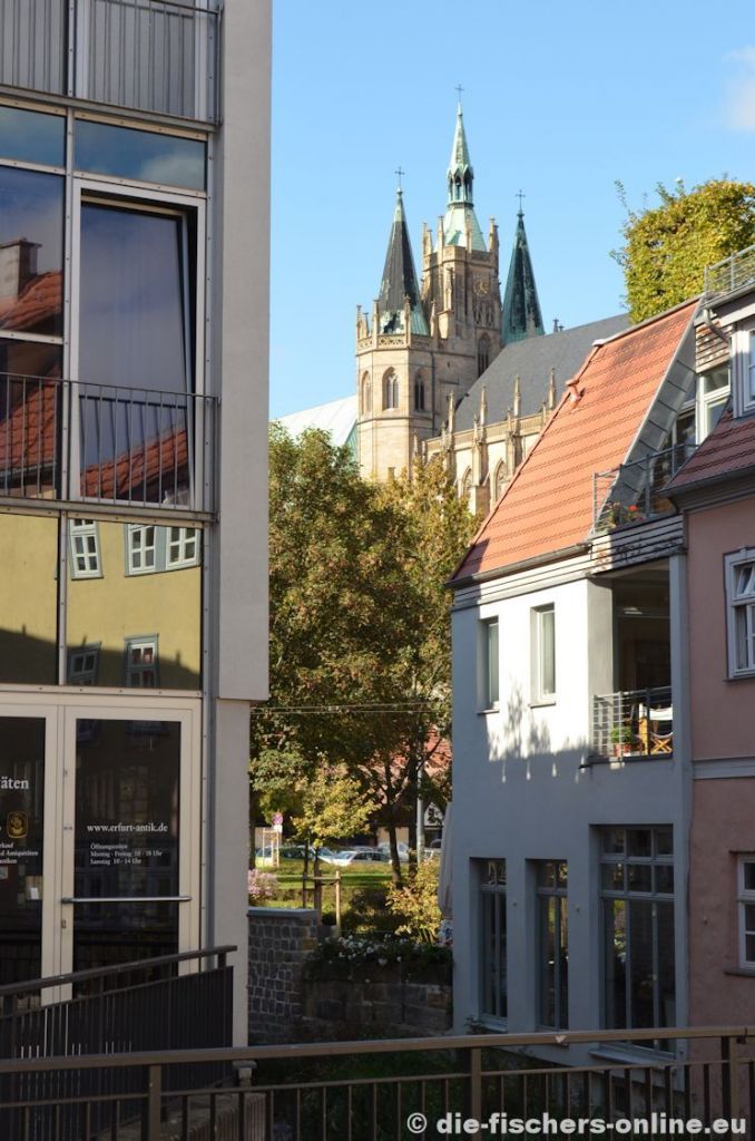 Lange Brücke
Blick von der Walkstrombrücke zum Dom.
